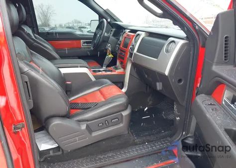 2010 Ford F-150 Svt Raptor z USA, uszkodzony, nr VIN 1FTEX1EV3AFA24741